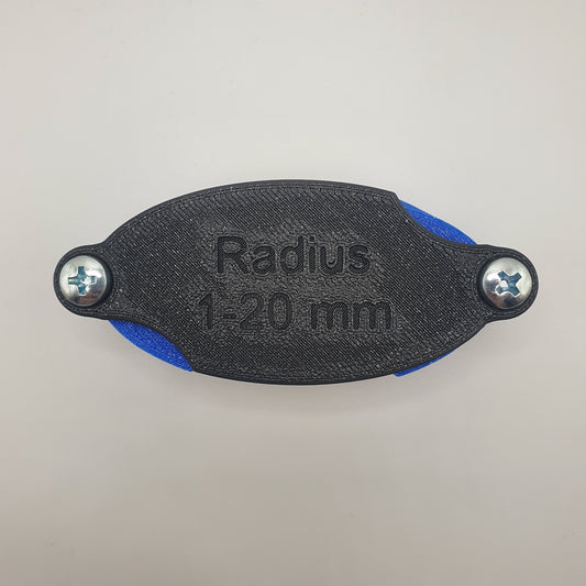Swiss-Army Styled Radius Gauge