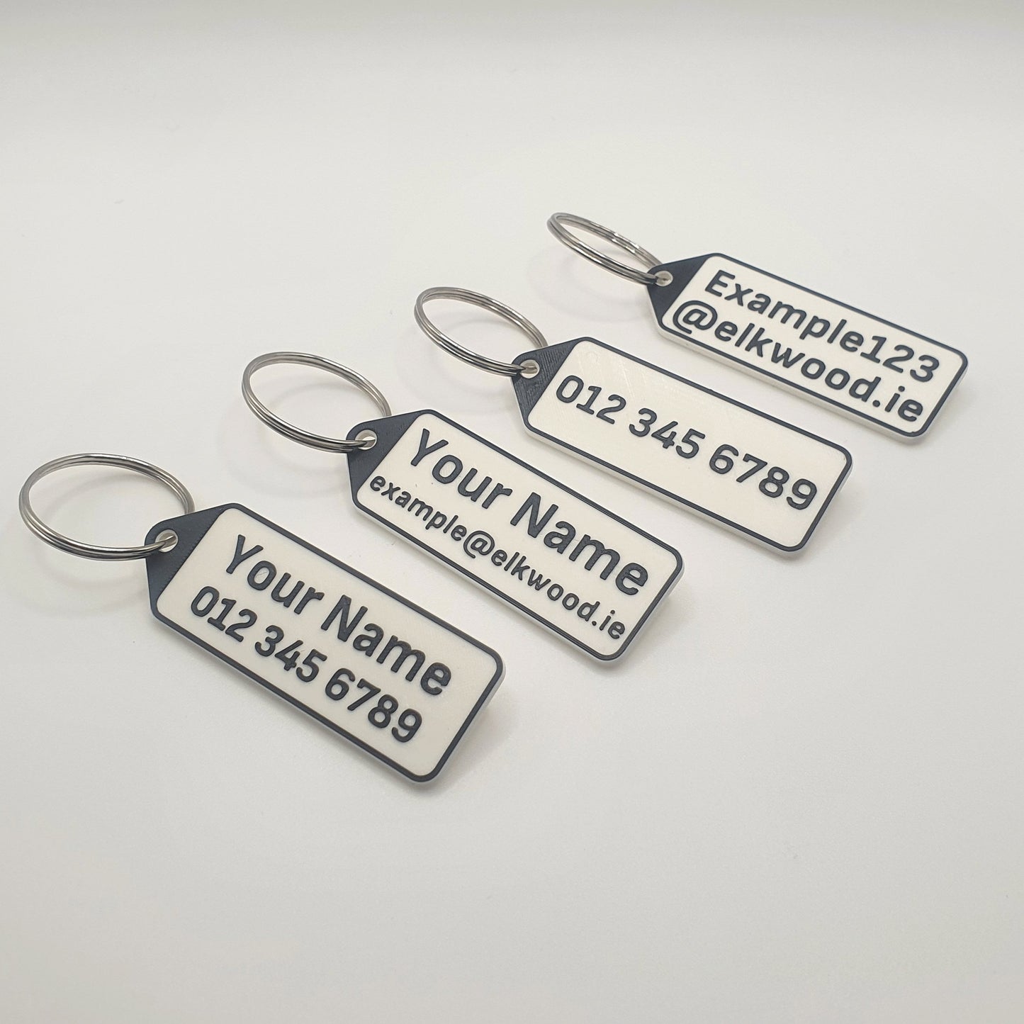 Custom Keychain Name Tags