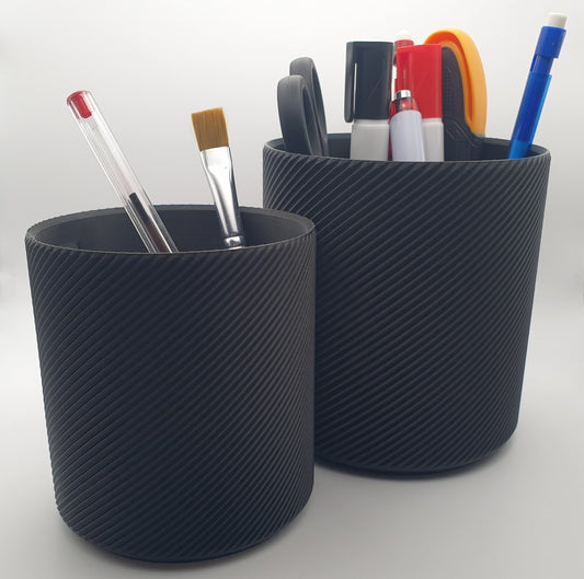 Textured Spiral Pen Holder