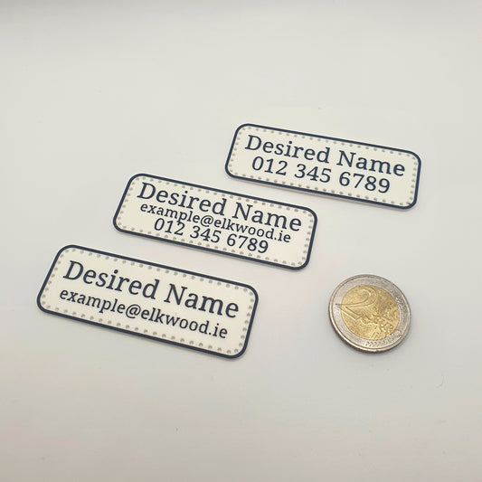 Custom Sewable Name Tags