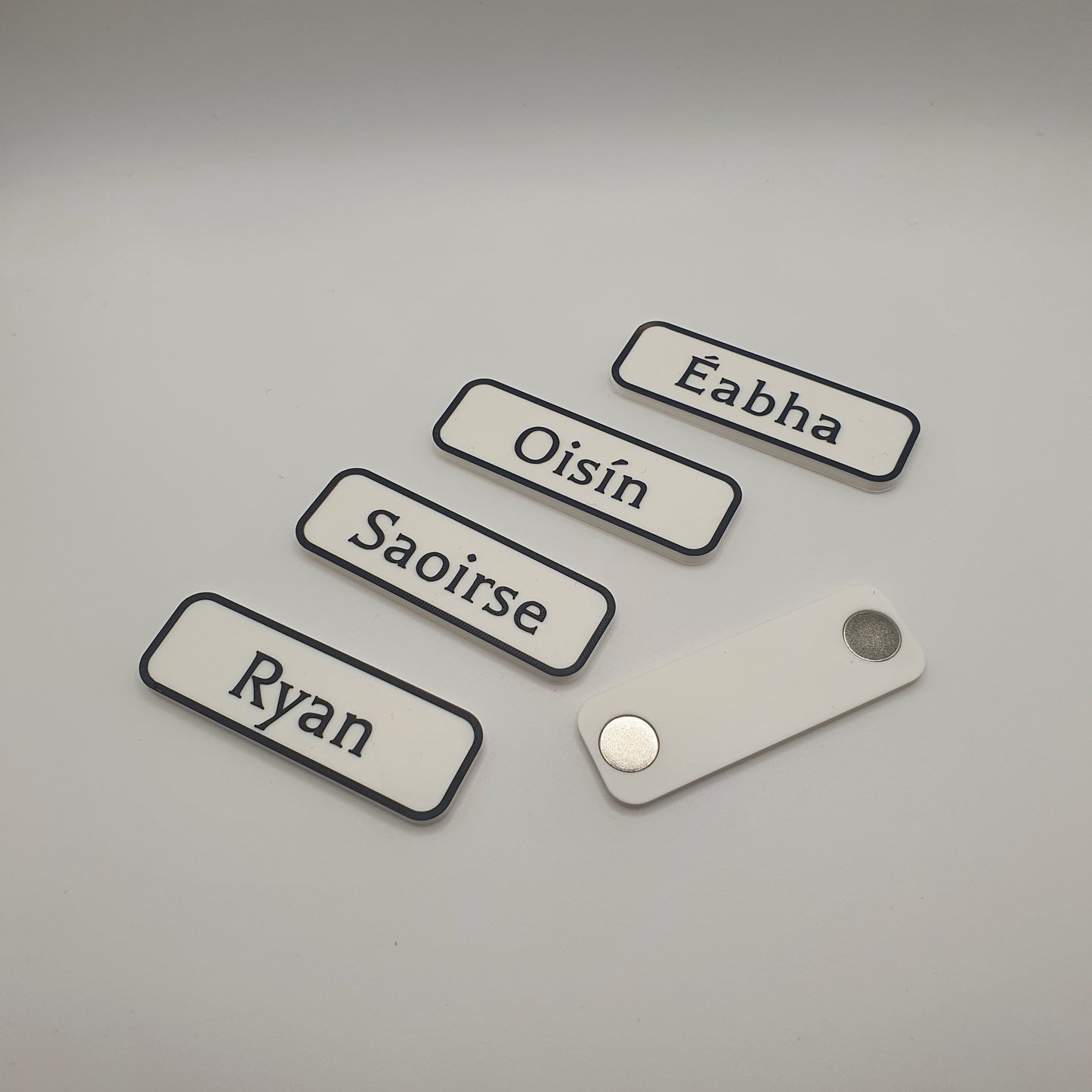 5-Pack Custom Magnetic Name Tags
