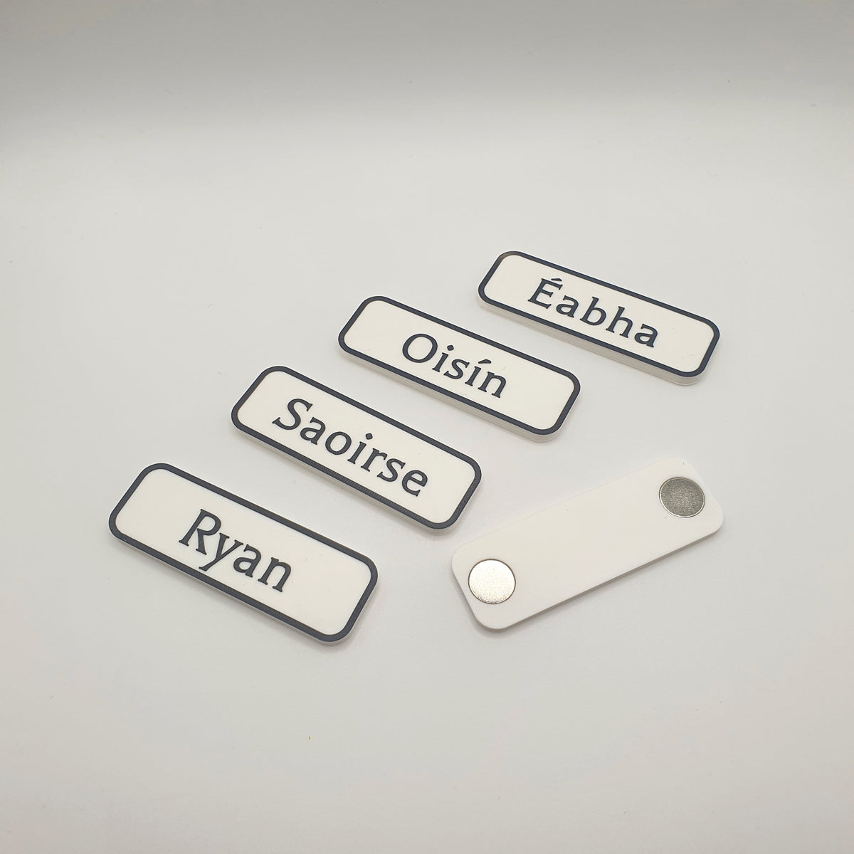 Custom Magnetic Name Tag Packs