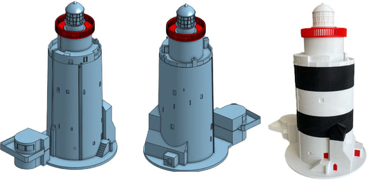 Hook Head Lighthouse - 3D Digital Model